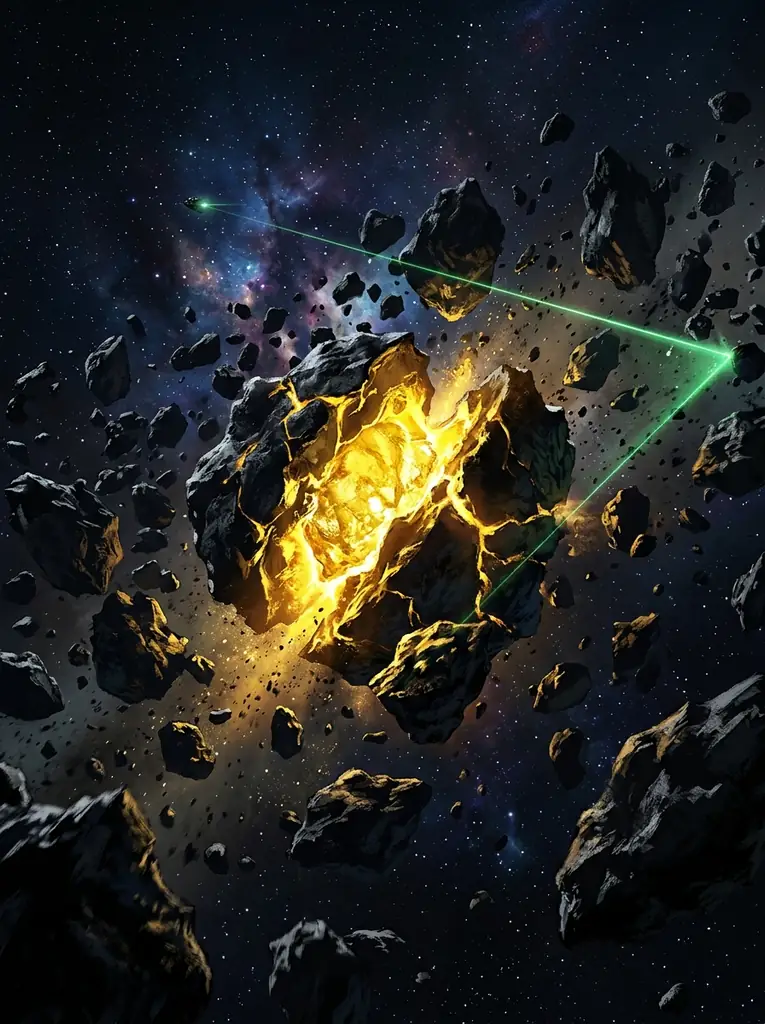 Tactical Asteroid Map